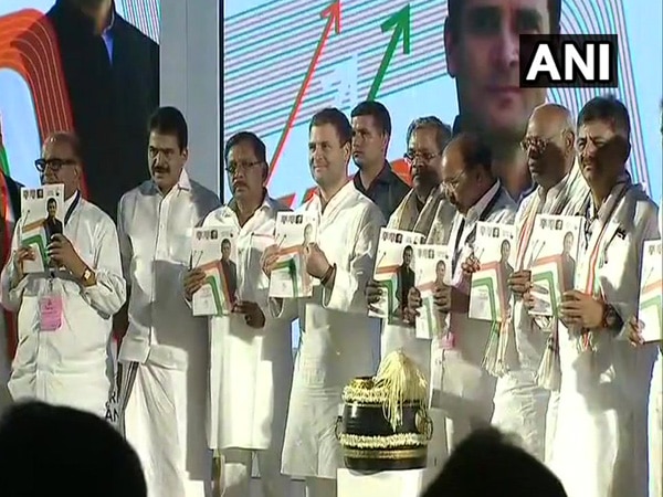 Congress' manifesto is people's 'Mann Ki Baat': Rahul Gandhi Congress' manifesto is people's 'Mann Ki Baat': Rahul Gandhi