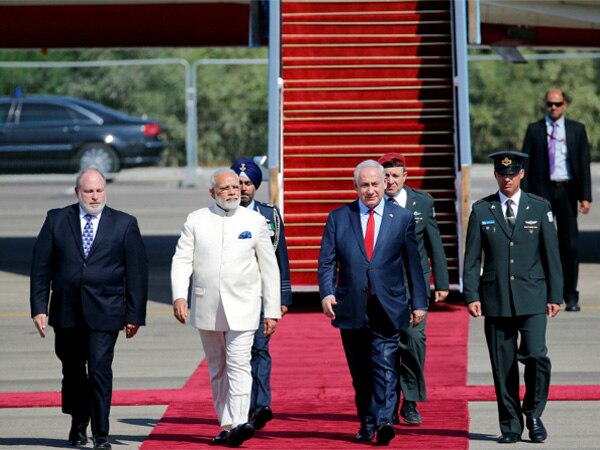 Israeli PM Netanyahu to arrive in Delhi today Israeli PM Netanyahu to arrive in Delhi today