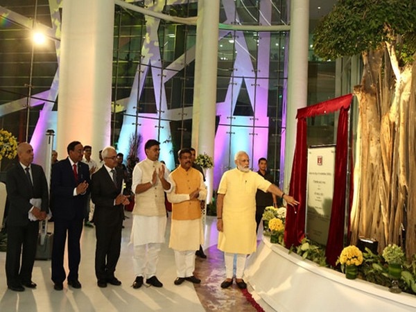 PM Modi dedicates Deendayal Urja Bhavan to nation PM Modi dedicates Deendayal Urja Bhavan to nation