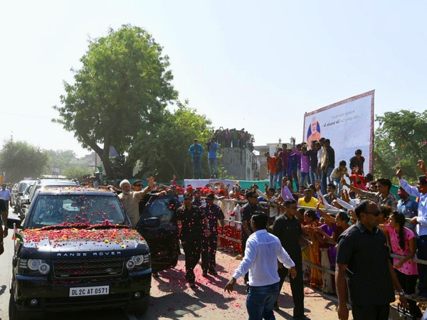 Vadnagar welcomes PM Modi on second day of Gujarat visit Vadnagar welcomes PM Modi on second day of Gujarat visit