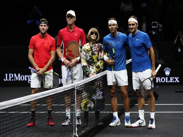 Laver Cup: Federer, Nadal team up to register first win on doubles court Laver Cup: Federer, Nadal team up to register first win on doubles court