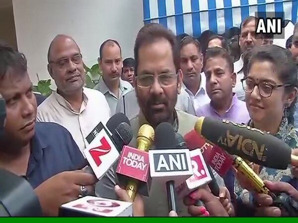 Duty is to match up to PM Modi's expectations: Newly sworn-in Cabinet minister Naqvi Duty is to match up to PM Modi's expectations: Newly sworn-in Cabinet minister Naqvi