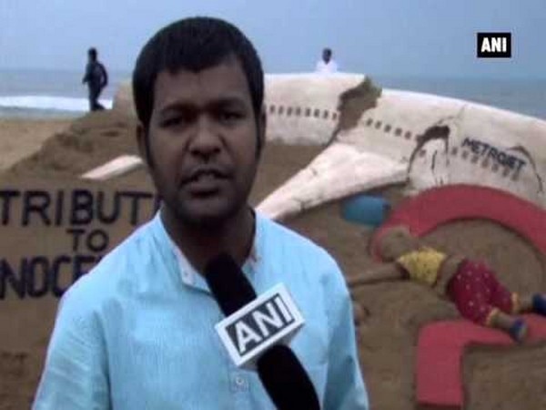 Sand artist Sudarshan Pattnaik attacked, hospitalized Sand artist Sudarshan Pattnaik attacked, hospitalized