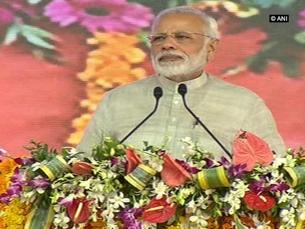 NDA has brought Narmada waters to villages: PM Modi NDA has brought Narmada waters to villages: PM Modi