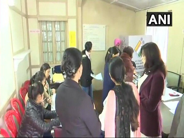 Voting begins in Nagaland, Meghalaya Voting begins in Nagaland, Meghalaya