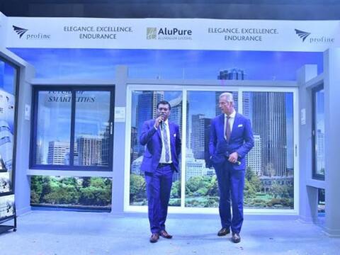 profine India introduces aluminium profile system AluPure in the market profine India introduces aluminium profile system AluPure in the market