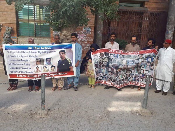 Protests staged against enforced disappearances in Balochistan Protests staged against enforced disappearances in Balochistan