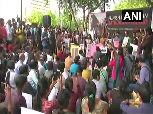 People take to streets against Unnao, Kathua, Surat rape incidents People take to streets against Unnao, Kathua, Surat rape incidents