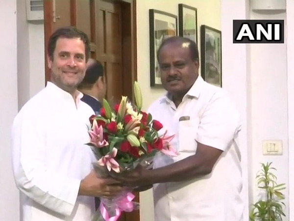 Rahul to attend Kumaraswamy's swearing-in  Rahul to attend Kumaraswamy's swearing-in