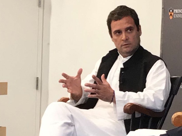 We are not competing well with China: Rahul Gandhi in Princeton We are not competing well with China: Rahul Gandhi in Princeton