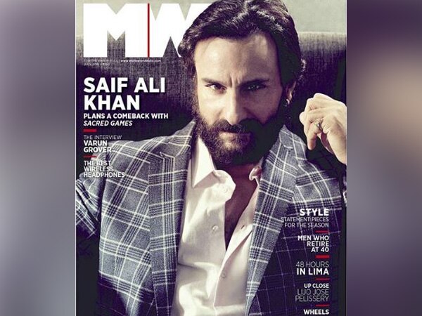 Saif looks dapper in new magazine cover Saif looks dapper in new magazine cover