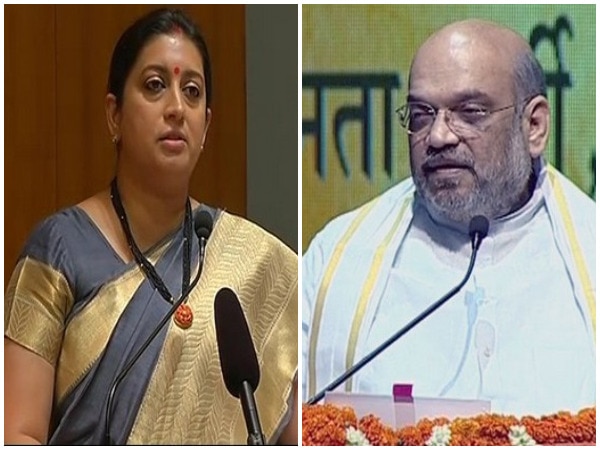 Amit Shah, Smriti Irani sworn-in as Rajya Sabha MPs Amit Shah, Smriti Irani sworn-in as Rajya Sabha MPs