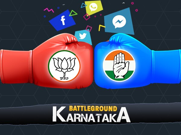 In poll-bound Karnataka, its a social media battle too! In poll-bound Karnataka, its a social media battle too!
