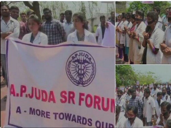 Jr. Doctor's strike in AP enters ninth day Jr. Doctor's strike in AP enters ninth day