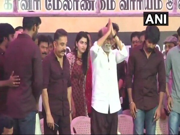 Tamil actors join protest over Cauvery Management Board Tamil actors join protest over Cauvery Management Board