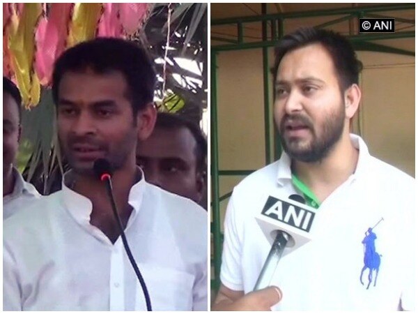 Tej Pratap rules out difference with Tejashwi Tej Pratap rules out difference with Tejashwi