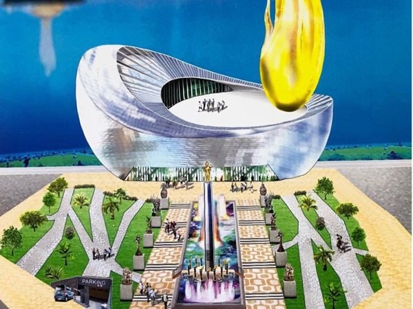 Telangana CM approves design for martyrs memorial  Telangana CM approves design for martyrs memorial