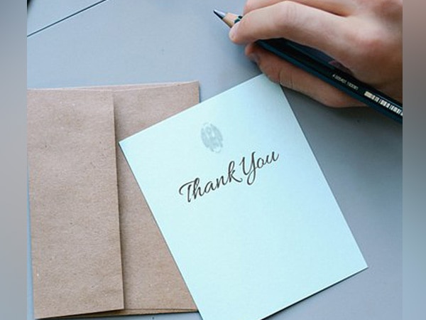 The power of a 'Thank You' note The power of a 'Thank You' note