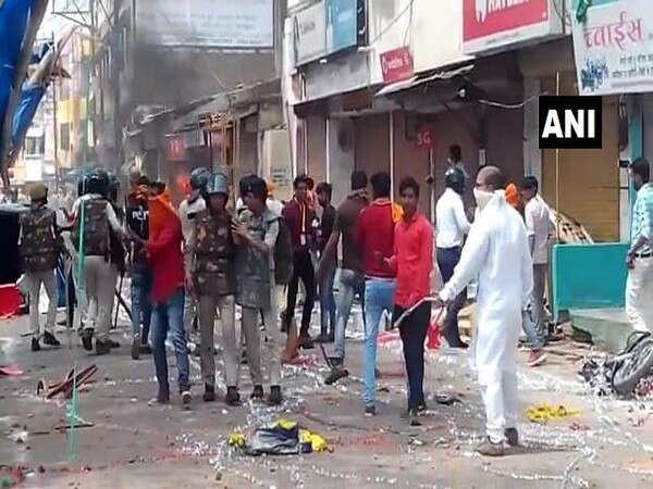 Violence erupts in MP during Maharana Pratap Jayanti celebration Violence erupts in MP during Maharana Pratap Jayanti celebration