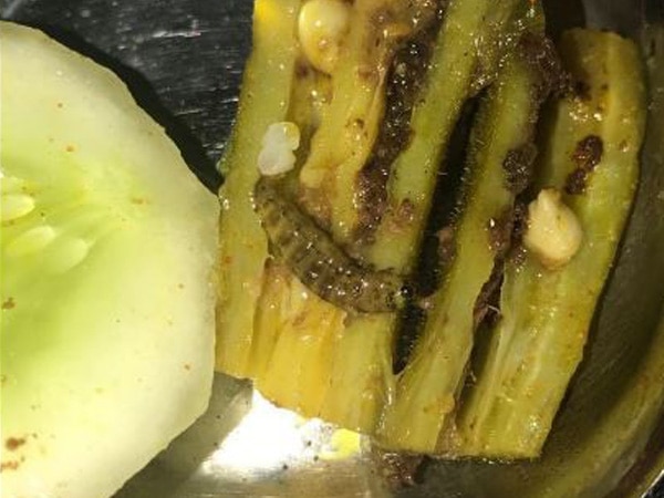 Bengaluru: Worms found in hostel food Bengaluru: Worms found in hostel food