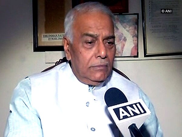 Yashwant Sinha's words can't be portrayed as personal angst against govt.: Congress Yashwant Sinha's words can't be portrayed as personal angst against govt.: Congress