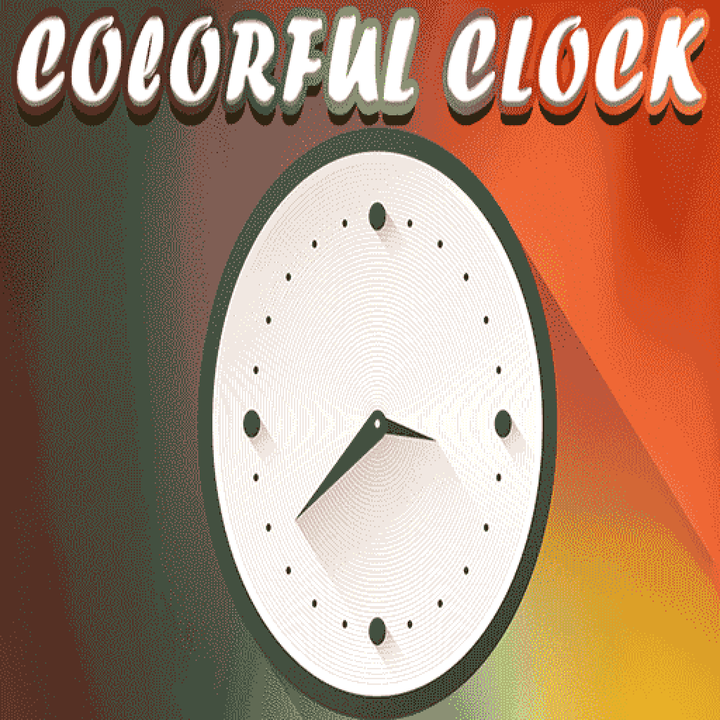Colorful Clock
