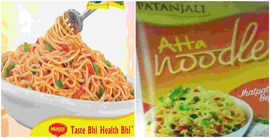 Patanjali Atta Noodles, Maggi, Yippee found below standard Patanjali Atta Noodles, Maggi, Yippee found below standard