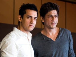 I can never be disciplined like Aamir, says SRK I can never be disciplined like Aamir, says SRK