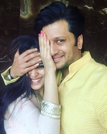 Genelia praises her baby daddy Riteish Genelia praises her baby daddy Riteish