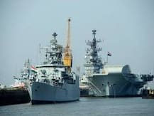 Two Indian Navy patrol boats catch fire in dockyard, sink