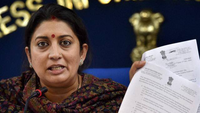 Irani hits back at Rahul Gandhi for tweet on Jay Shah Irani hits back at Rahul Gandhi for tweet on Jay Shah
