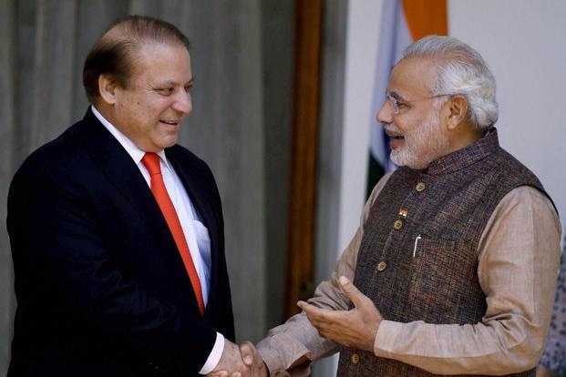 Amid hostilities at LoC, Modi meets Sharif in Astana, enquires about his health Amid hostilities at LoC, Modi meets Sharif in Astana, enquires about his health