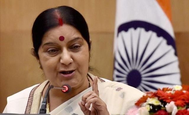 India secures release of four Indian nationals from Syria: Swaraj India secures release of four Indian nationals from Syria: Swaraj