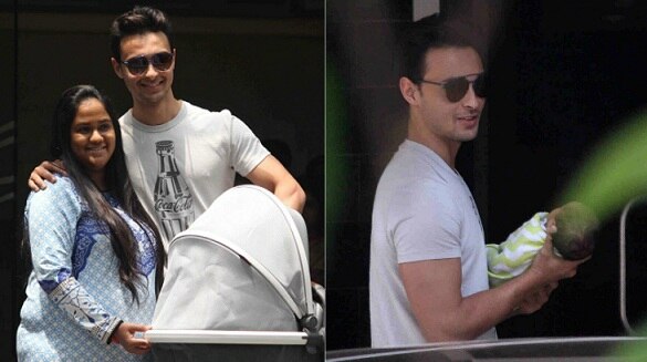 Arpita Khan Sharma Leaves Hospital With New Born Son Ahil Arpita Khan Sharma Leaves Hospital With New Born Son Ahil