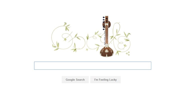 Google pays tribute to Ravi Shankar Google pays tribute to Ravi Shankar