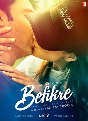 Ranveer, Vani steal a kiss in 'Befikre' first look Ranveer, Vani steal a kiss in 'Befikre' first look