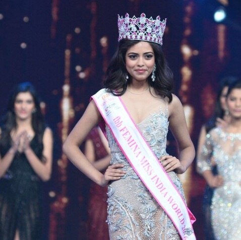 Priyadarshini Chatterjee crowned Miss India World Priyadarshini Chatterjee crowned Miss India World