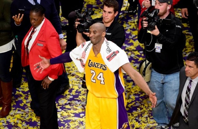 NBA star Kobe Bryant scores 60 points in unbelievable farewell victory NBA star Kobe Bryant scores 60 points in unbelievable farewell victory