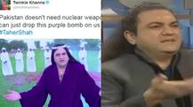This is how Taher Shah reacts on Twinkle Khanna calling him 'purple bomb'