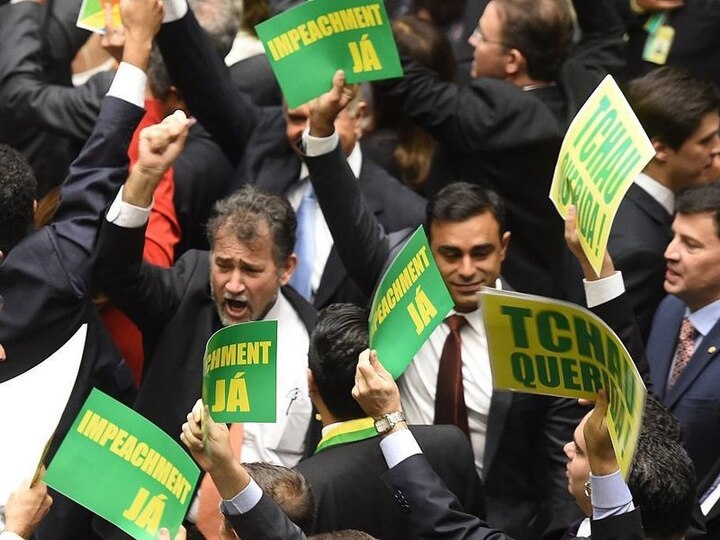 Brazil's lower house votes for President Dilma Rousseff's impeachment Brazil's lower house votes for President Dilma Rousseff's impeachment