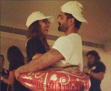 Bipasha, Karan revel in pre-wedding celebrations