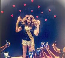 HAPPY BRIDE-TO-BE: Bipasha Basu makes the most of her bridal shower