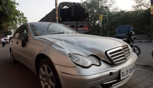 Delhi Mercedes Hit and Run case : Minor offender denied bail Delhi Mercedes Hit and Run case : Minor offender denied bail