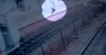 CCTV Video: Man kills self by jumping before running local train in Mumbai