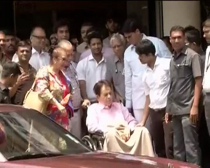 Dilip Kumar discharged from Leelavati hospital today Dilip Kumar discharged from Leelavati hospital today