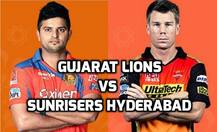 GUJARAT LIONS (GL) vs SUNRISERS HYDERABAD (SRH) LIVE SCORES IPL 2016 RAJKOT