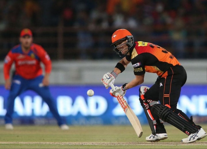 David Warner guides Sunrisers Hyderabad, Gujarat Lions, IPL 2016 David Warner guides Sunrisers Hyderabad, Gujarat Lions, IPL 2016