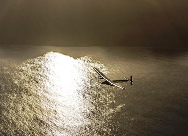 Solar-powered plane Solar Impulse 2 completes three-day flight over Pacific Ocean Solar-powered plane Solar Impulse 2 completes three-day flight over Pacific Ocean
