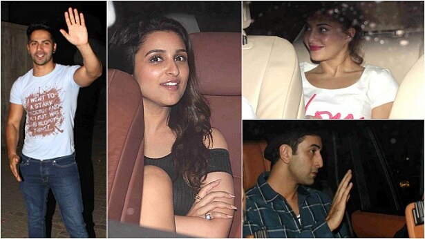 Spotted: Bollywood Stars At Varun Dhawan's Birthday Bash Spotted: Bollywood Stars At Varun Dhawan's Birthday Bash