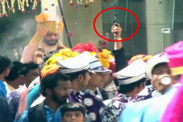 Jadeja's relative booked for firing during his wedding Jadeja's relative booked for firing during his wedding